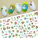 Jul 3D-nagelklistermärken N977 7
