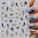 Jul 5D nagelklistermärken 1