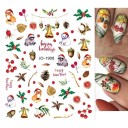 Jul 5D nagelklistermärken 4