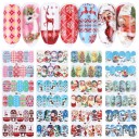 Jul nagelklistermärken 12 st 1