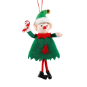 Juldekoration tomte 17 x 10 cm 3