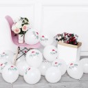 Juleballoner 10 stk P4041 4