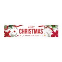 Julebanner 180 x 40 cm 5