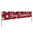Julebanner 240 x 40 cm 2