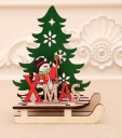 Juledekoration i træ 3