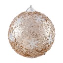Julekugler gammelrosa 4 stk. 3