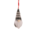 Julepynt nisse til ophængning 15 x 5 cm 5
