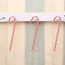 Julepynt plastik slikkepind 6 stk. 5