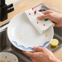 Julpapper kökshanddukar 1 rulle 48 ark Hållbara absorberande handdukar Jul lekfull blandning av motiv Santa gran klocka 2