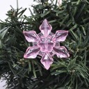 Julsnöflinga prydnad 10 st 8