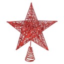 Julstjärna på granen 4