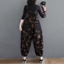 Jumpsuit för kvinnor med blommor A2546 3