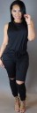 Jumpsuit för kvinnor med håliga knän 9
