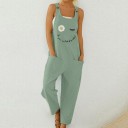 Jumpsuit för kvinnor med smiley face 2