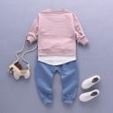Jungen Set - Sweatshirt und Jogginghose J1946 4