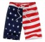 Jungen Shorts mit USA-Flagge J1330 1