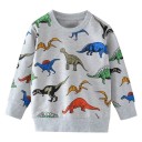 Jungen-Sweatshirt mit Dinosauriern 4