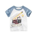 Jungen-T-Shirt mit Auto B1412 2