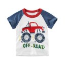 Jungen-T-Shirt mit einem Auto 2