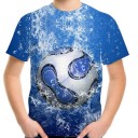 Jungen-T-Shirt mit einem Ball 2