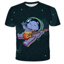 Jungen-T-Shirt mit einem Kosmonauten 21