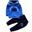 Jungen-Trainingsanzug-Set – Sweatshirt und Trainingsanzüge J1934 3