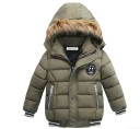 Jungen-Winterjacke mit Fell J2530 9