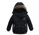 Jungen-Winterjacke mit Fell J2530 6