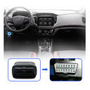 Junsun OBD2 V1.5 Bluetooth diagnostická čítačka na auto čítanie a mazanie chybových kódov živé dáta spotreba paliva ABS plast čierna 5