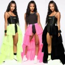 Jupe à couches pour femmes avec ceinture 4