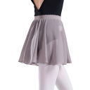 Jupe de danse pour fille avec une coupe légère et transparente en polyester, vêtement pour ballet, gymnastique et spectacles de danse 16