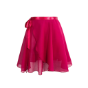 Jupe de danse pour fille en polyester léger et transparent pour ballet, danse et spectacles 13
