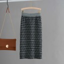 Jupe en tricot pour femmes avec motif 11