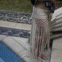 Jupe en tricot pour femmes P1138 6