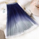 Jupe en tulle ombré pour femmes 8