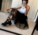 Jupe en tulle pour femme avec jupon 2