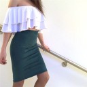 Jupe étroite pour femme J3261 11