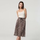 Jupe femme à motif léopard G31 2
