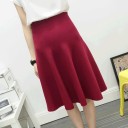Jupe femme à taille haute A1973 8