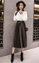 Jupe femme à taille haute 4