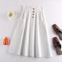 Jupe femme avec boutons et poches 5
