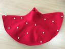Jupe fille à taille haute avec perles 2