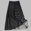 Jupe longue à pois pour femmes 5