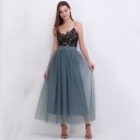 Jupe longue en tulle pour femme G18 11