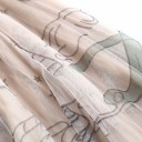 Jupe longue en tulle pour femmes A1175 2