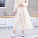 Jupe longue en tulle pour femmes avec des étoiles 4