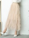 Jupe longue en tulle pour femmes G53 3