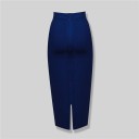 Jupe longue femme à taille haute 1
