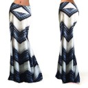 Jupe longue femme avec motif A1012 19