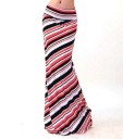 Jupe longue femme avec motif A1012 24